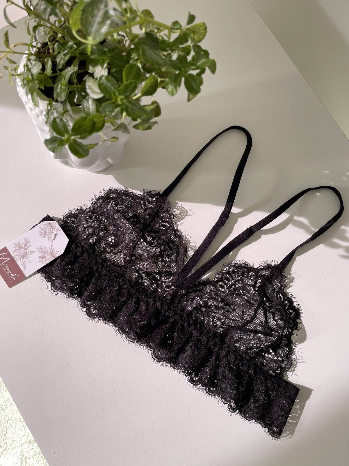 Bralette Sencillo · Negro