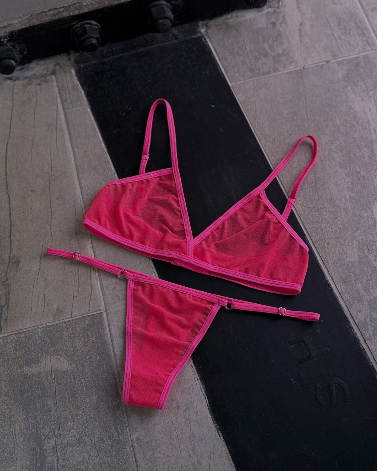 Set Neón · Fucsia neón